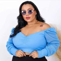 Cropped plus size