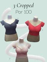 Cropped plus size
