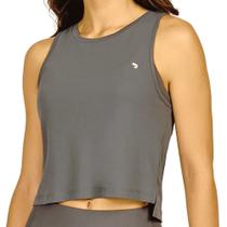 Cropped Regata Alto Giro Skin Fit Essencial Feminino 2331605