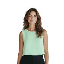 Cropped Regata Decote Redondo Air Flow
