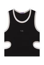 Cropped Regata Menina Preto NIna GO