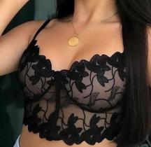 Cropped renda Cropped renda