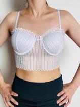 Cropped RENDA branco