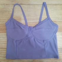 Cropped retrô alcinha Meia taça