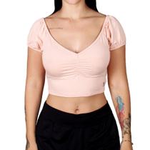 Cropped Riu Kiu Manga Bufante