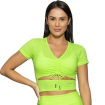 Cropped Run More Play Time Feminino