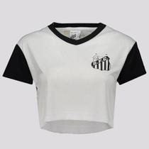 Cropped Santos Movimentar Feminina Branca Cropped Santos Movimentar Feminina Branca
