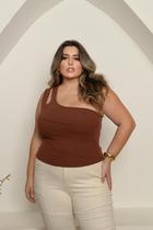 Cropped Sara Nula Plus Size Manca Modinha G1 G2 G3 G4