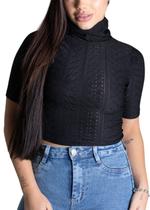 Cropped Sawary Preto - 277336 Preto