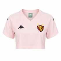 Cropped Sport Recife Kappa 2026 Supporter Rosa - Feminino Tamanho:GGCor:Rosa Cropped Sport Recife Kappa 2026 Supporter Rosa - Feminino Tamanho:GGCor:Rosa