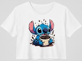Cropped Stitch Coffee Lover A Dose de Fofura e Cafeína Cropped Stitch Coffee Lover A Dose de Fofura e Cafeína