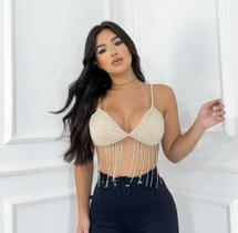Cropped Strass Cropped Strass