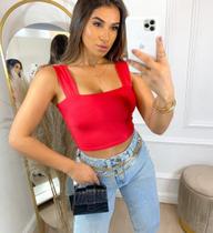 Cropped Suplex Com Bojo Feminino