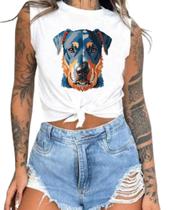 Cropped T-Shirts Feminino Estampado Várias Estampas 04