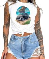 Cropped T-Shirts Feminino Estampado Várias Estampas 19
