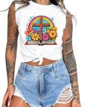 Cropped T-Shirts Feminino Estampado Várias Estampas 54 Cropped T-Shirts Feminino Estampado Várias Estampas 54