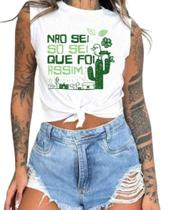 Cropped T-Shirts Feminino Estampado Várias Estampas 76 Cropped T-Shirts Feminino Estampado Várias Estampas 76