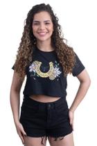 Cropped Texas Farm - Cpd011 - Preto