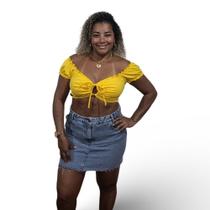 Cropped Top Ciganinha Daniele UOL