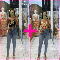 Cropped Top Feminino Inspiração Far Queima de Estoque