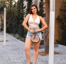 Cropped Translaçado Branco