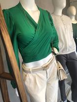 Cropped Transpassado Manga Longa Michele Collection Ref.0030