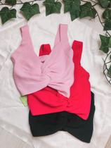 Cropped tricô Cropped tricô