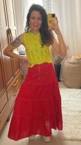 Cropped Tricot Rendado