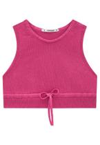 Cropped Tricot Top Rosa Lilimoon