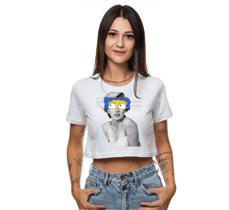 Cropped Tshirt Camiseta Feminina Moderna Mulher Empoderada Poderosa - RETHA ESTILOS