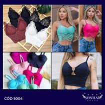 cropped variados-tamanho unico