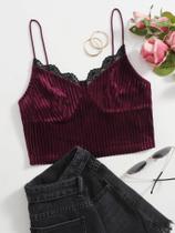 Cropped Veludo Cropped Veludo