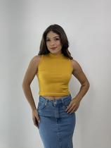 Cropped Verão Amarelo