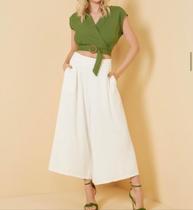 Cropped verde tamanho P Cropped verde tamanho P