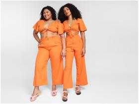 Cropped Vista Magalu Manga Ampla Nó Decote