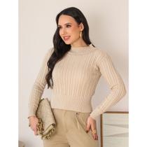 Cropped Zoe Tricot Inverno Cropped Zoe Tricot Inverno