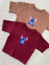 Cropt com elastano Feminino M