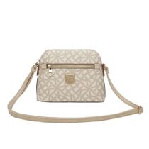 Cross Bag Pequena Ss23 Monograma Tramado Cfk106 - Nude