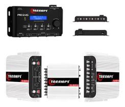 Crossover Processador Taramps Pro 2,4s + Ts 400x4 2ohms Preto Crossover Processador Taramps Pro 2,4s + Ts 400x4 2ohms Preto