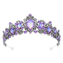 Crown Kamirola TR05 para mulheres: tiaras de casamento em liga leve e strass
