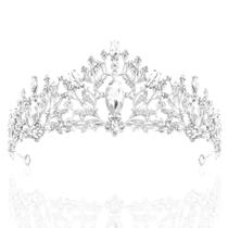 Crown TAROSE Silver para mulheres e meninas com strass Crown TAROSE Silver para mulheres e meninas com strass