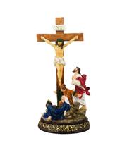 Crucificação De Jesus 30Cm - Enfeite Resina - Taimes