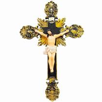 Crucifixo 39cm - Enfeite Resina