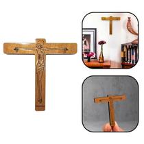 Crucifixo Cruz de Parede Vinde Ó Deus Pequeno 6 cm