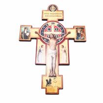 Crucifixo Cruz Medalha de São Bento Húngaro 22 cm Crucifixo Cruz Medalha de São Bento Húngaro 22 cm