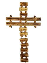 Crucifixo de Madeira de Oliveira Bethlehem Gifts TM 35,5 cm Crucifixo de Madeira de Oliveira Bethlehem Gifts TM 35,5 cm