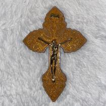 Crucifixo de MDF com EVA - Imperial Artigos Religiosos