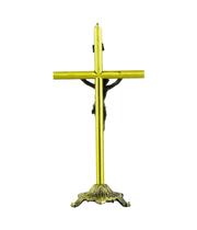 Crucifixo De Mesa 22cm - Enfeite Metal Crucifixo De Mesa 22cm - Enfeite Metal