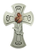 Crucifixo de Parede São José em MDF Mod. 02