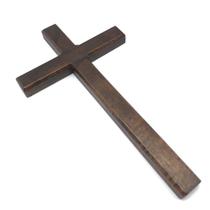 Crucifixo De Porta Ou Parede Madeira Sem O Cristo 23 Cm